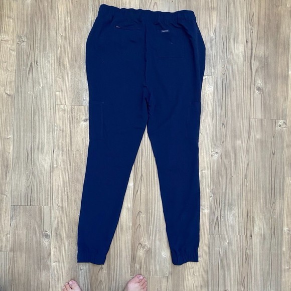 NWT Jaanuu - Men's Navy Scrub Drawstring Jogger Pants J95122T - Size XL Tall - Picture 2 of 7